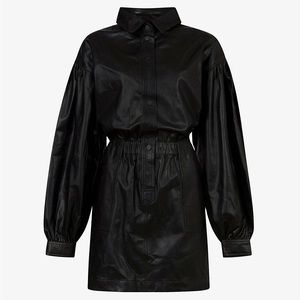 Allsaints leather dress